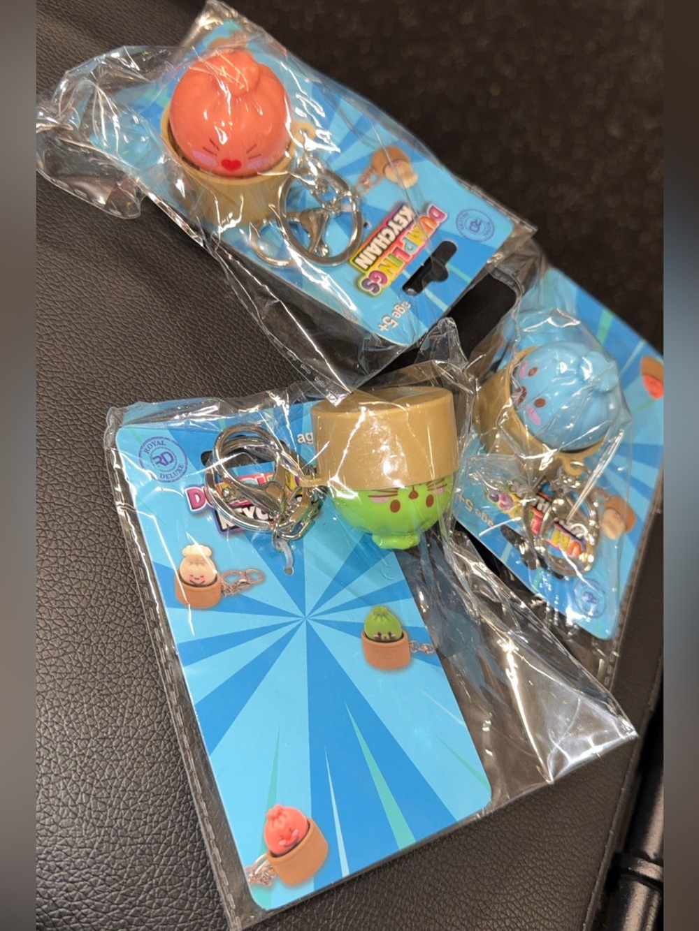 Mini dumpling Keychain Packs x 3
